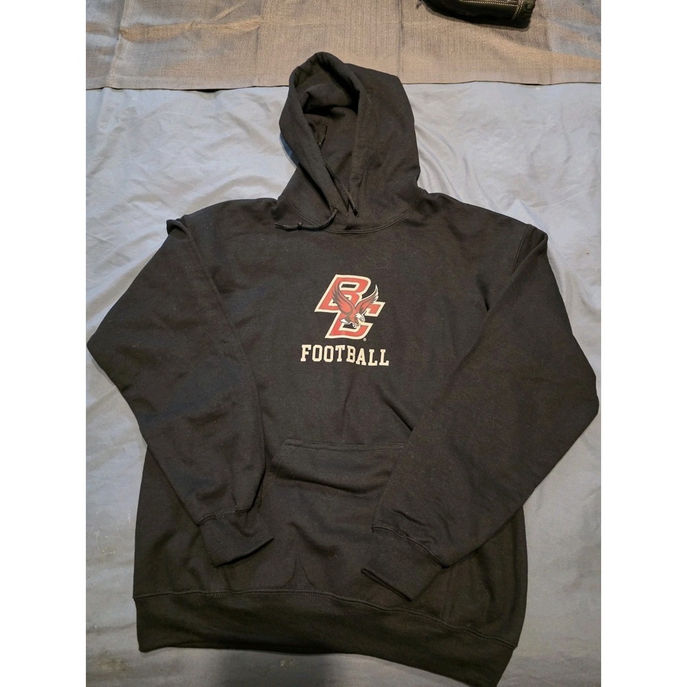 Boston‎ College Eagles Football Hoodie Coniglio #7 Medium Black NCAA